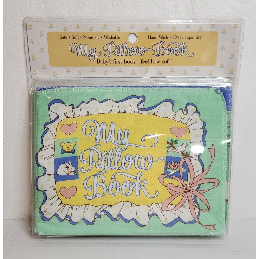 1998 My Pillow Book Soft Baby Toddler Vintage Learning Ladders Random House New
